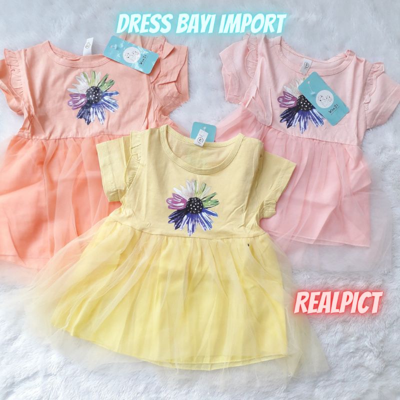 Niños vestidos de importación 1 año tutú vestido de importación vestido de  bebé 0 12 meses ropa vestido de niñas | Shopee Colombia