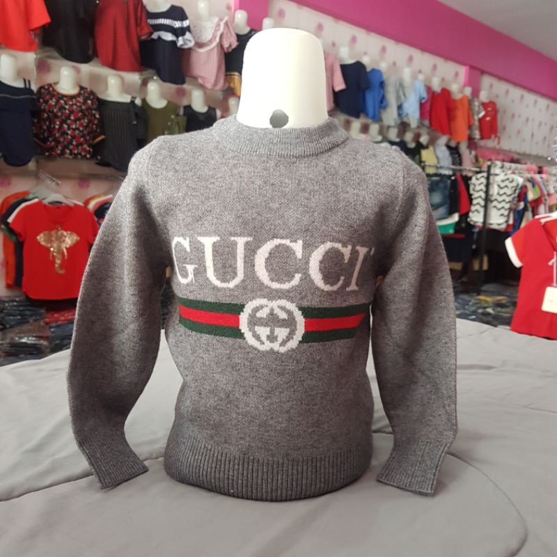 Gucci suéter ropa de niño de buena calidad Material de punto fresco y de  moda | Shopee Colombia
