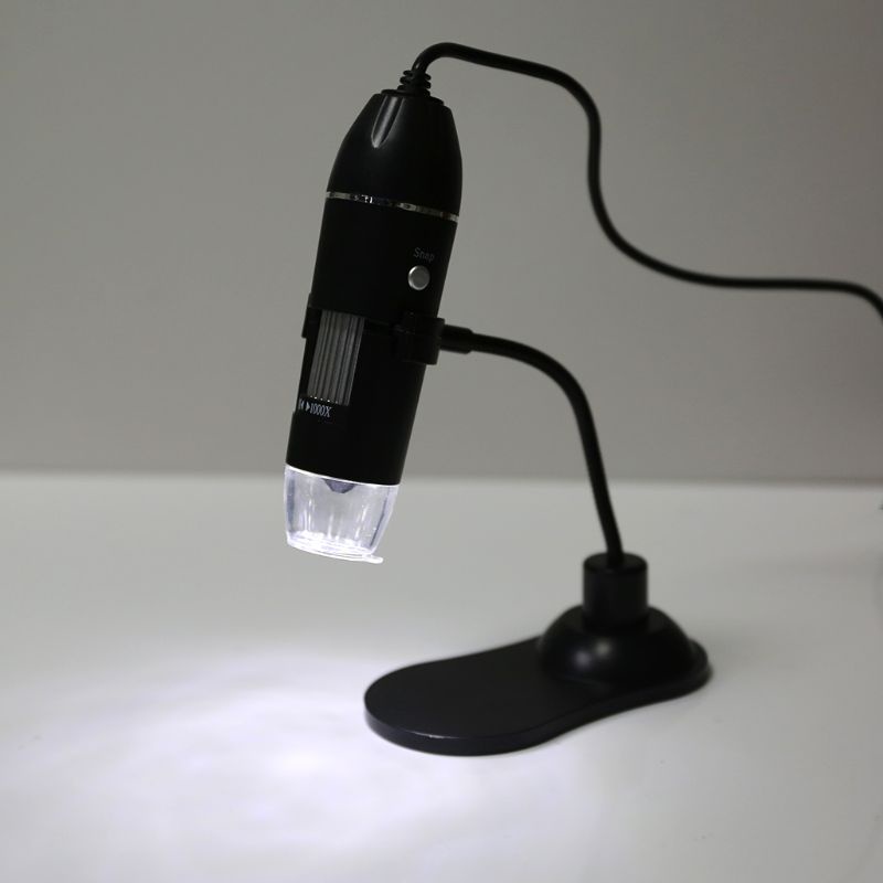 Lupa Electrónica USB Portátil Roja/Cámara 0X-1000X Para Investigación De Valoración De Joyas