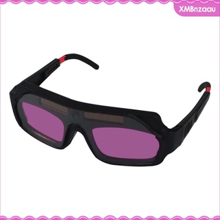 Image of gafas de soldadura solar auto oscurecimiento, máscara de soldadura casco de seguridad gafas protectoras protección uv para corte de soldadura tig mig