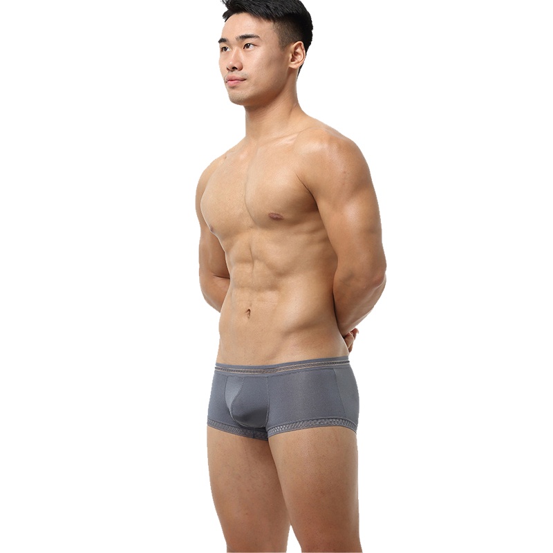 hombres sexy semi transparente boxer calzoncillos ropa interior  transpirable verano delgado más el tamaño 3xl | Shopee Colombia