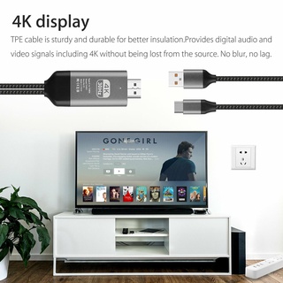 Image of thu nhỏ Adaptador de Cable de carga tipo C a HDMI HDTV para Samsung Galaxy S10 S9 Note 9 #3