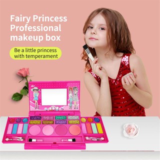 Image of XUEL Forever Star Kids Make Up Toys Set Cosmetic Girl Makeup Pretend Play Kit Princess Eco-Friendly Toy For Kids Gift