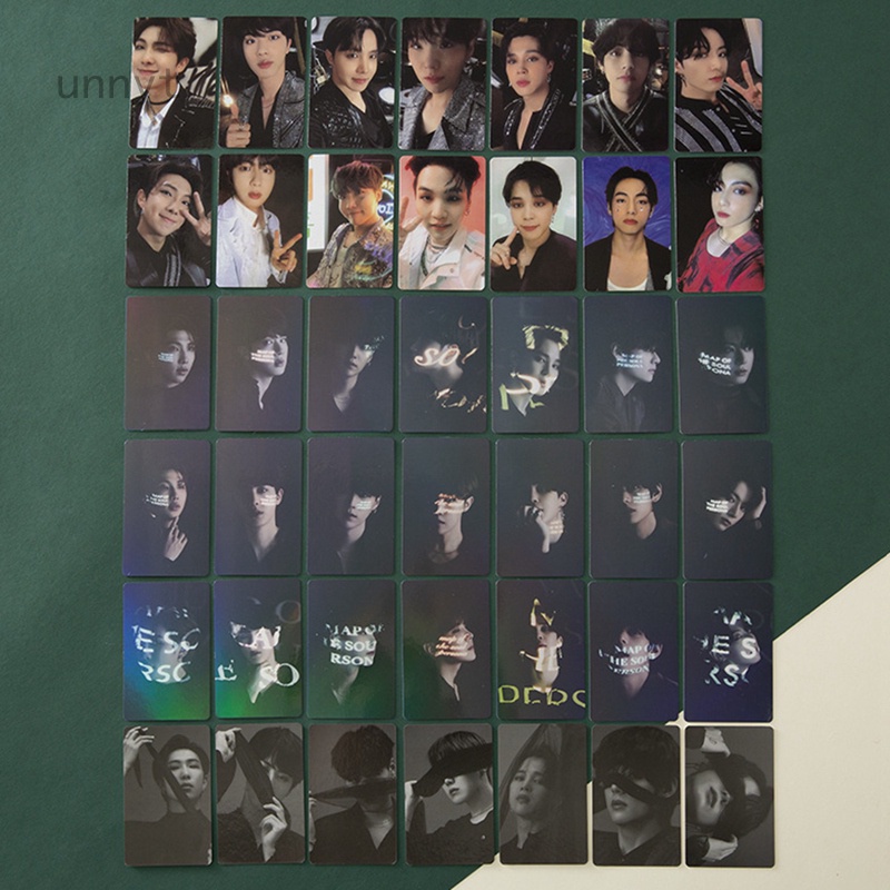 DK-tre Simple Kpop BTS Mapa del Alma: Juego de tarjetas de fotos/tarjetas de la persona Lomo color 04 V Cards/Cards RM Lomo Jin Jimin Suga Bangtan Boys Jungkook J-Hope 