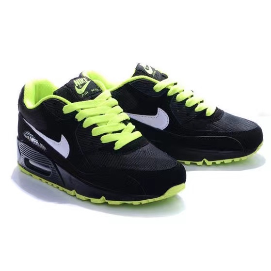 Nike Air Max 90 Cushion Zapatos Para Deportivos De Hombre Mujer Fluorescente Verde | Shopee Colombia