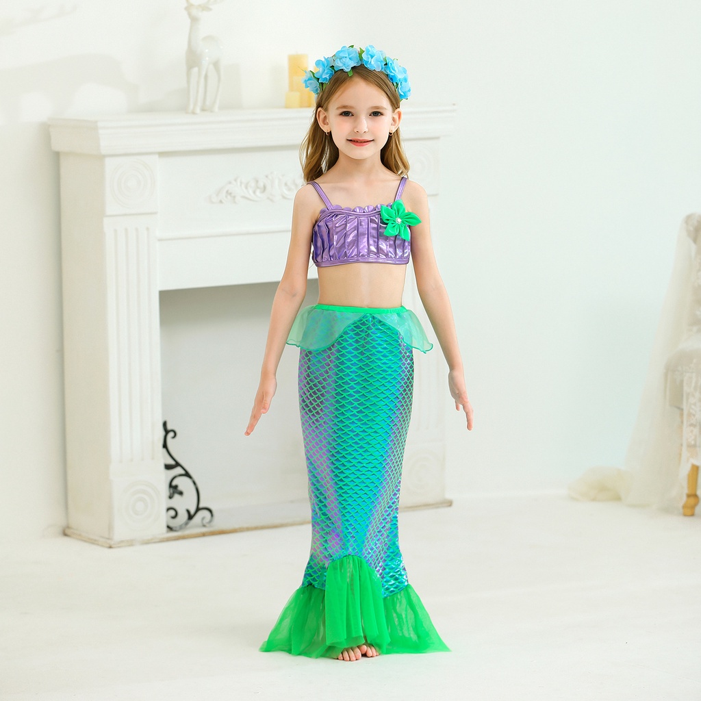 Vestido De La Sirenita Ariel :443