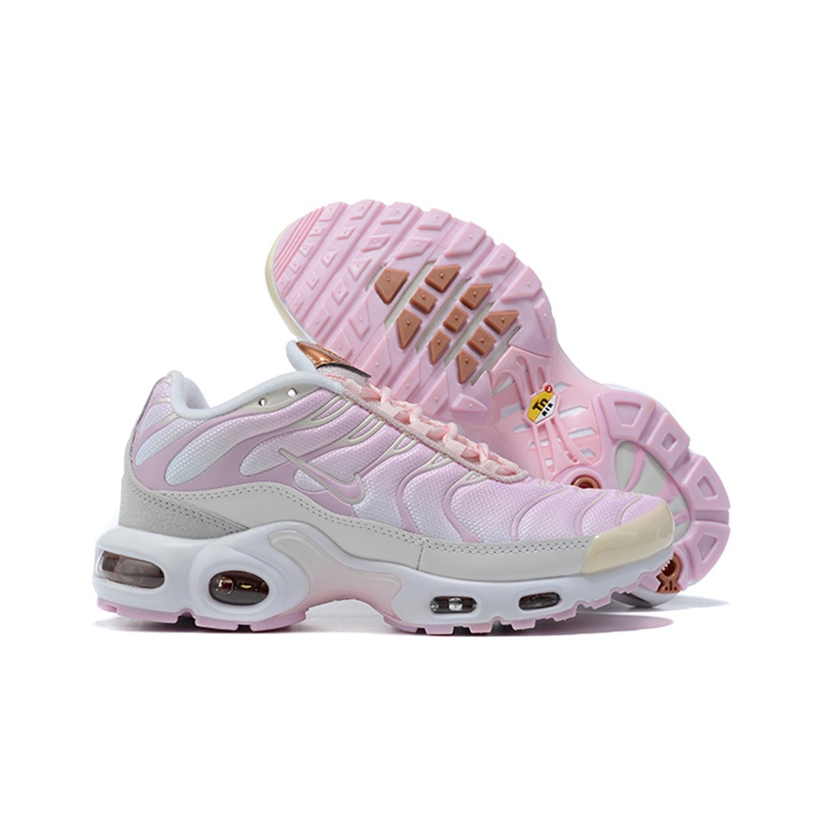nike tn white pink