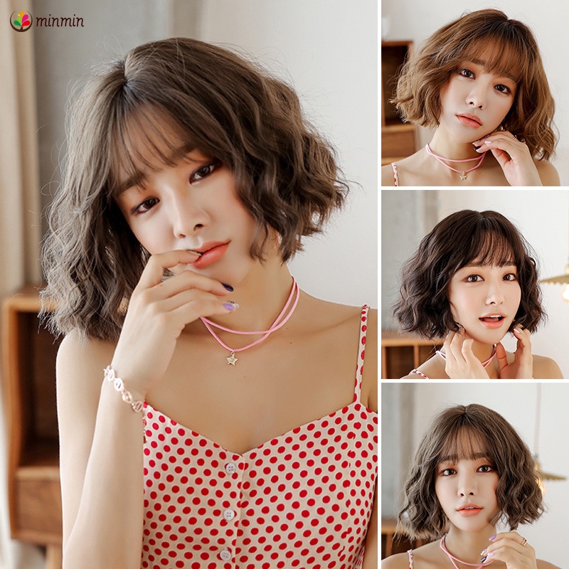 Korean Curly Hair With Bangs