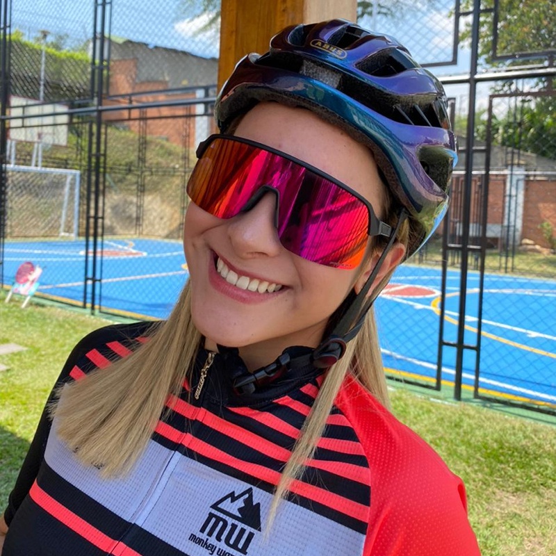 gafas de ciclismo 3 lente gafas de bicicleta protector solar adecuado para deportes al aire libre como pesca y conducción | Shopee Colombia