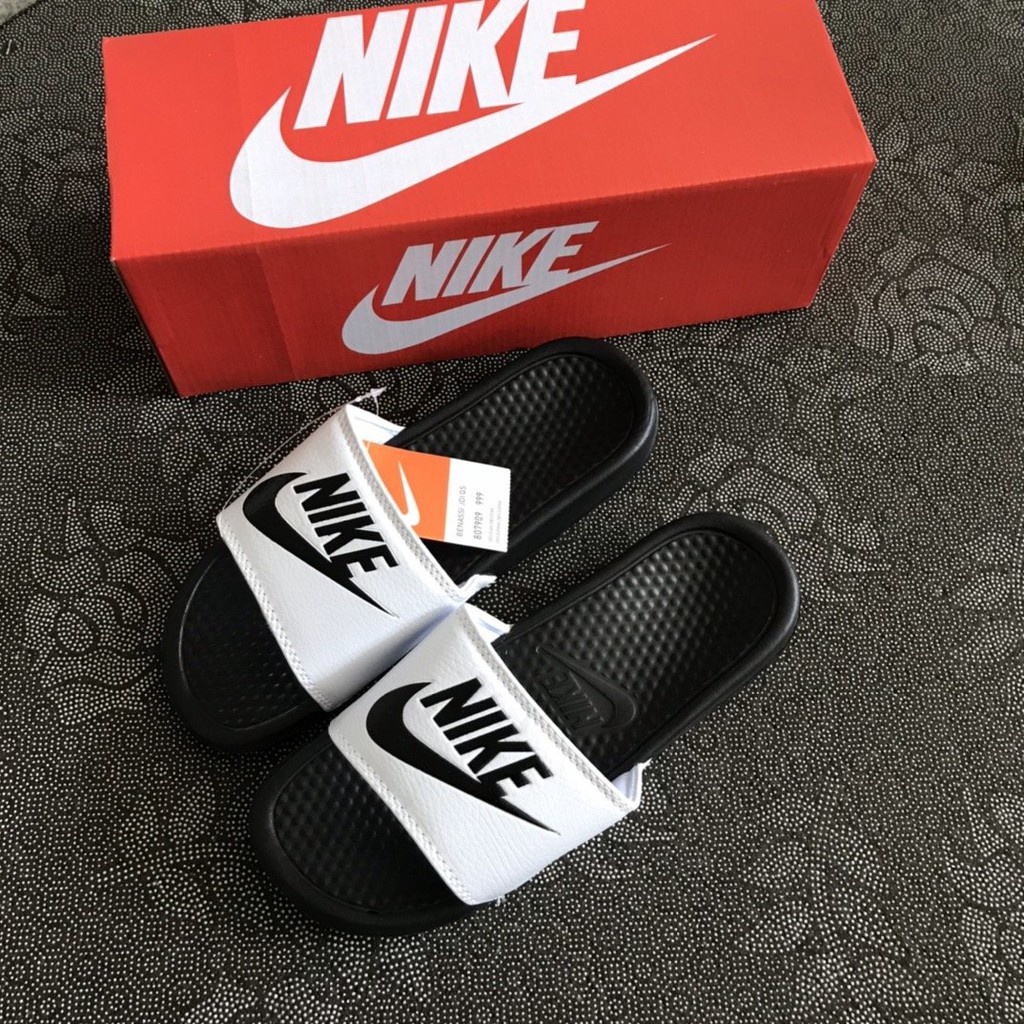 Nike Chanclas Benassi Jdi Slide Pool Zapatillas Sandalias De Playa Pareja Sandalias Mujeres Hombres Unisex Pareja Amantes Shopee Colombia