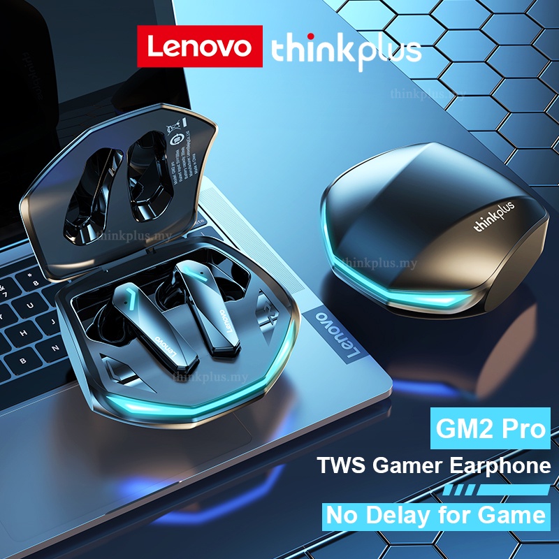 Lenovo Gm Pro Tws Gamer Auriculares Inal Mbricos Bluetooth De Baja Latencia Con Micr Fono