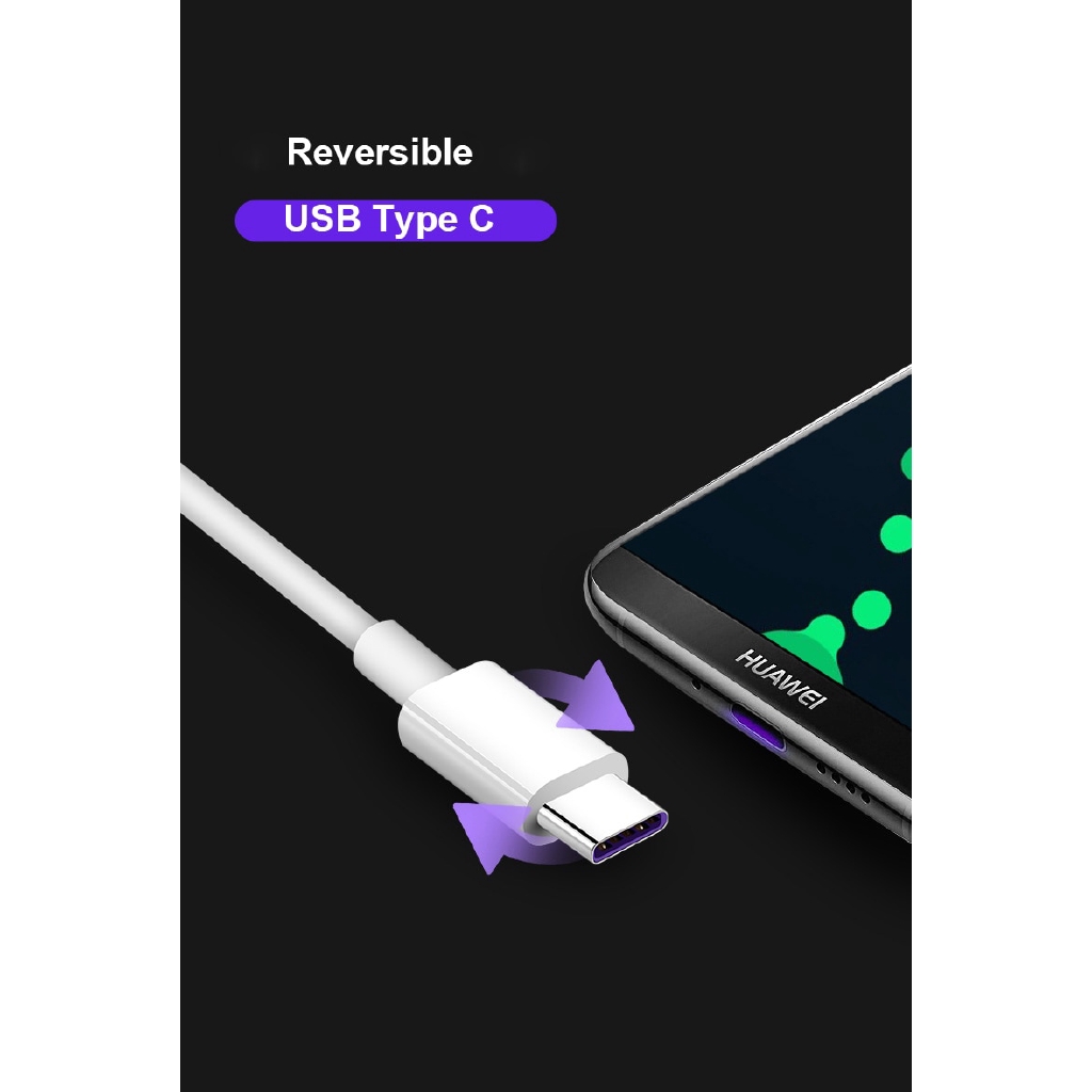 Image of 5A USB C Supercharge tipo C Cable para Huawei P30 Pro P20 Lite Mate 20 P10 USB 3.1 tipo C carga rápida carga rápida #7
