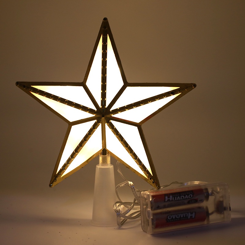 Árbol De Navidad Estrella De Cinco Puntas Luces LED Decoraciones/DIY USB  Batería De Energía Adorno/Colgantes Decoración Para El Hogar Festival  Suministros De Fiesta | Shopee Colombia