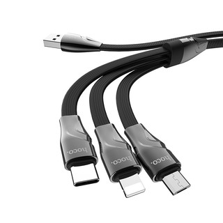 Image of thu nhỏ HOCO U57 1.2M Cable De Carga Rápida USB Torsión Para Micro/IOS/Tipo-C #4