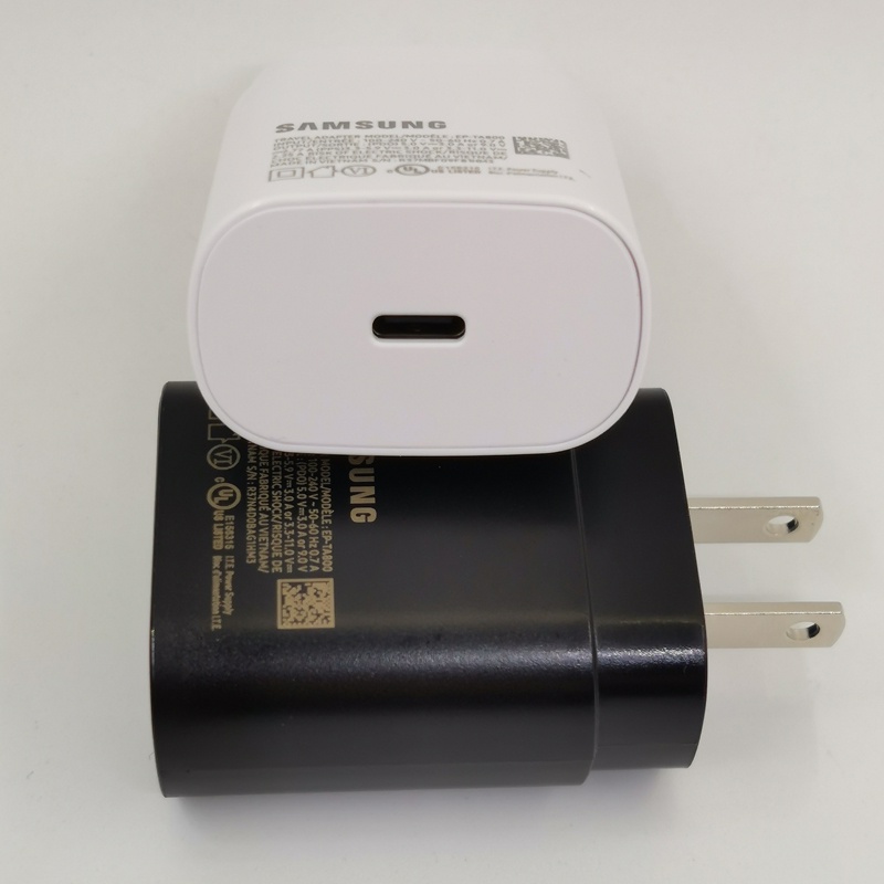 Samsung 25W Enchufe De Ee . Uu Cargador Rápido PD Adaptador De Carga Súper Rápida 3A Tipo C Para Galaxy S20 Note 20 Ultra 10 Plus S20FE M51 A71 A80
