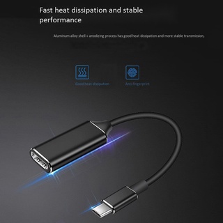 Image of thu nhỏ Type-C to Female HDMI Adapter 4K HD TV Adapter Cable for Samsung Huawei PC Tablets Computer USB 3.1 HDMI Converter #5
