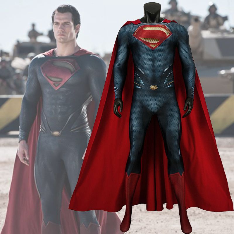 Superman:Man of Steel II Disfraz De Cosplay Adulto Impresión 3D Mono  Superhéroe Zentai | Shopee Colombia