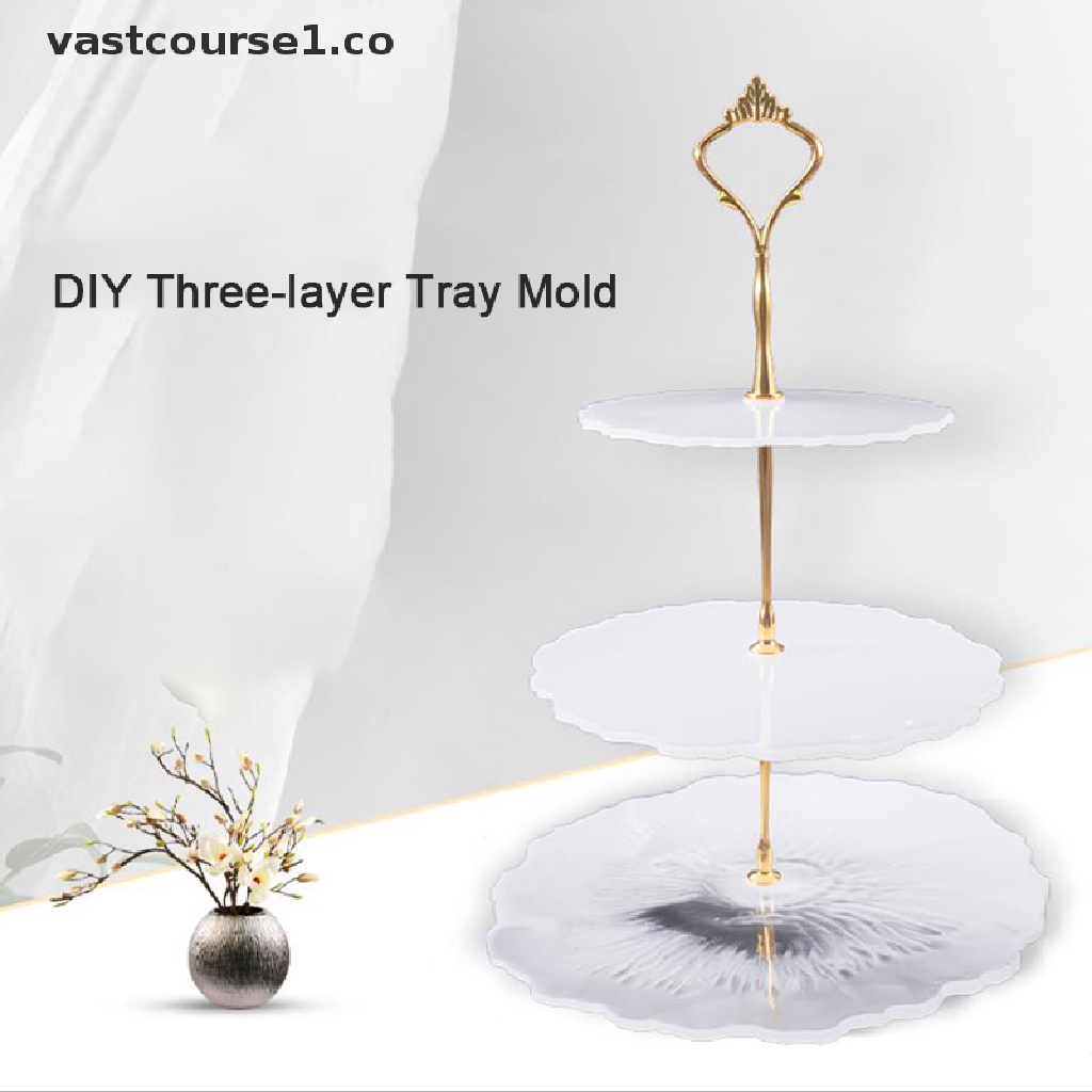 Image of VV Irregular Round Fruit Disc Tray Resin Silicon Mold DIY Coaster Epoxy Mould Craft CO #3