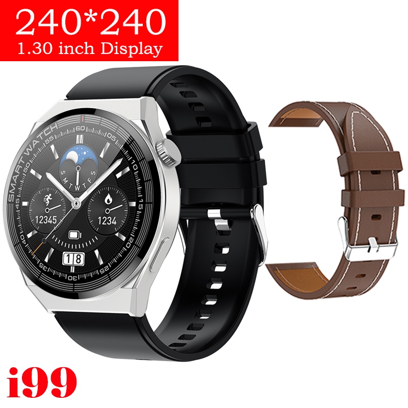 Reloj Inteligente Smart Watch Nfc Pantalla Redonda Hw3 Max GENERICO