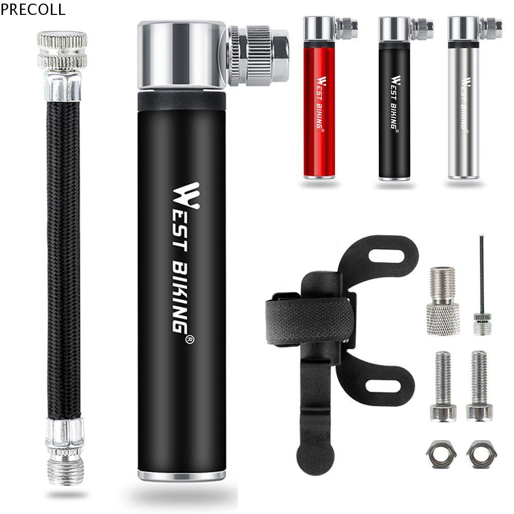 Image of PRECOLL 120 PSI Mini Bomba De Bicicleta Portátil Ciclismo De Carretera Inflador De Neumáticos #0