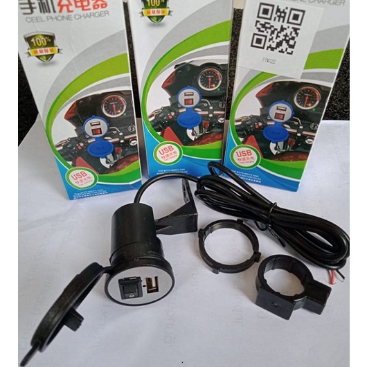 Cas HP cargador de motocicleta Cas Casan móvil a Usb cargador de batería coche motocicleta cargador adaptador