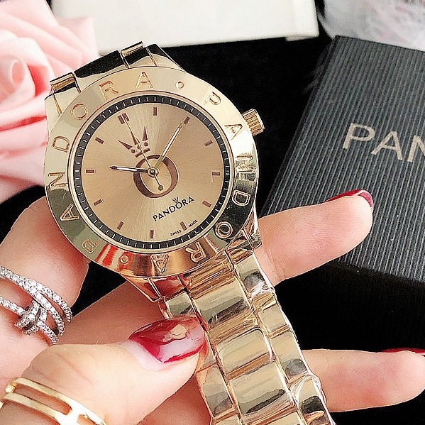 Reloj De Clásico Pandora Mujer Con Correa De Acero Inoxidable | Shopee Colombia