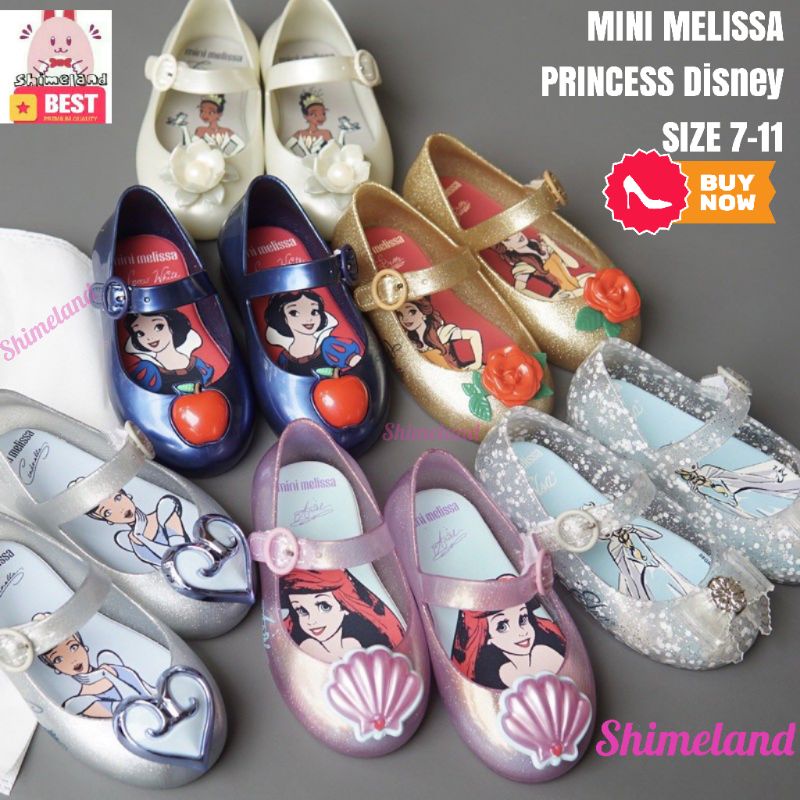 Mini x Princess zapatos niñas regalo Jelly zapatos | Shopee