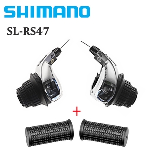 Image of thu nhỏ shimano sl-rs47 revoshift twist shifter 3/7/8/21/24 velocidad mtb bicicleta transmisión #0