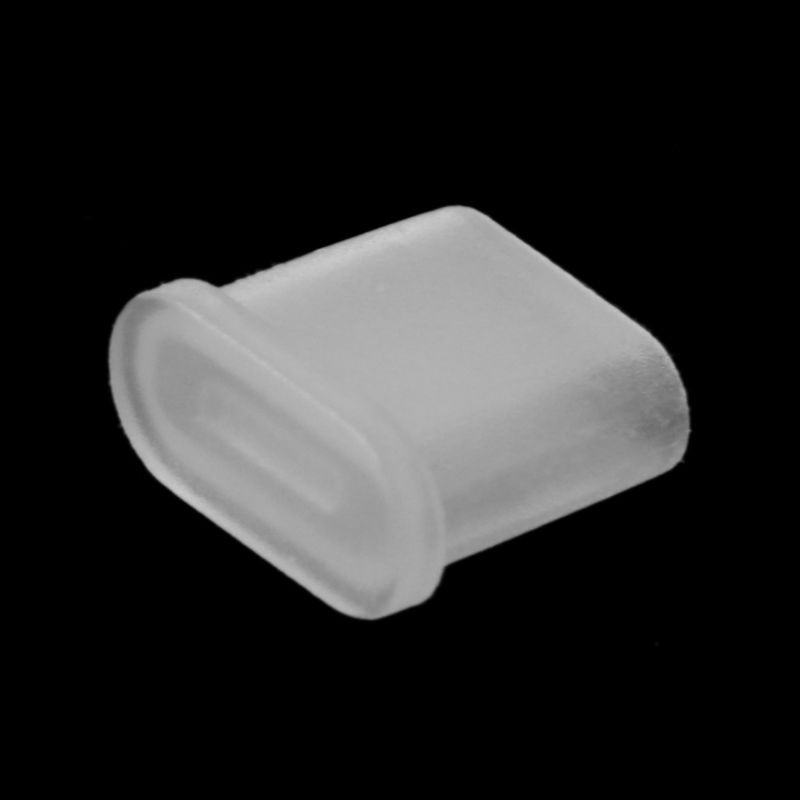 Dou 10PCS Cable de carga de enchufe de polvo Protector de la cubierta de la carcasa tipo C macho puerto cargador abrigo para Samsung Blackberry Huawei Xiaomi teléfono Android