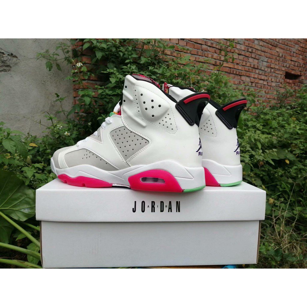 Zgtb Zapatos Deportivos 2020 Classic Air Jordan 6 Retro AJ6 Hombres Blanco/Gris/Rojo #2
