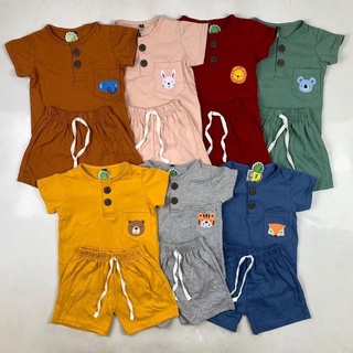 Traje de botón de bolsillo serigrafía Animal Unisex Original piña ropa para niños camisa Super Premium #4