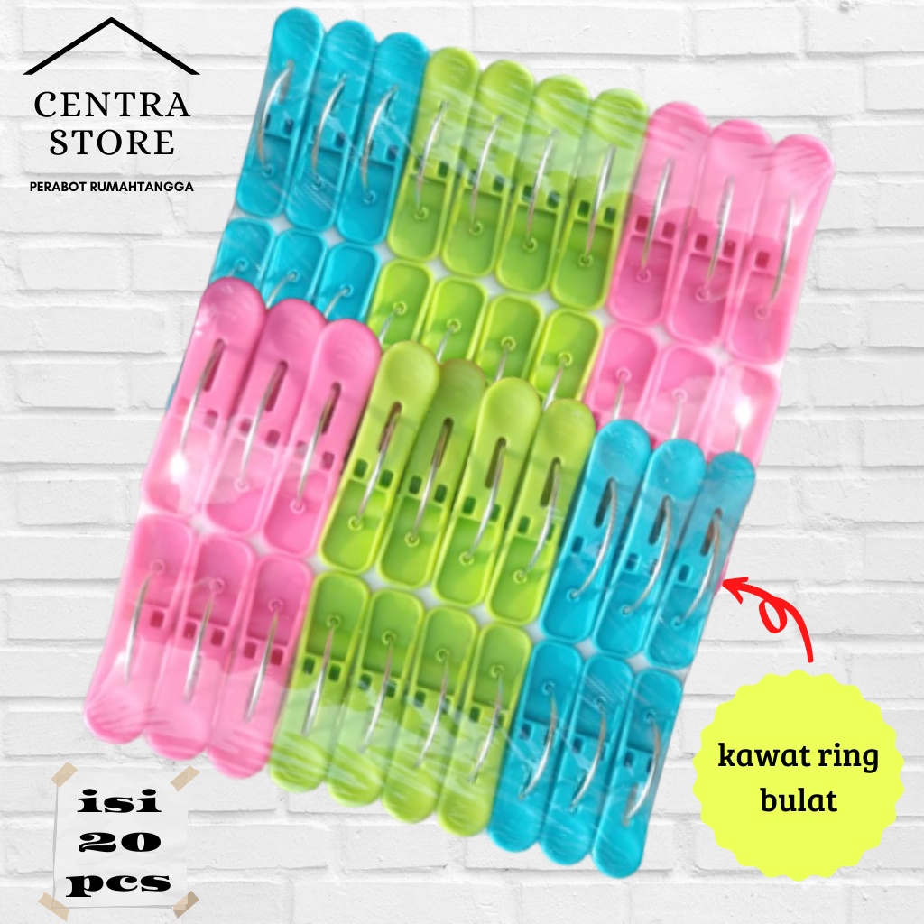 Pinzas para ropa, horquillas de ropa, horquillas de ropa, 20 piezas de  colores | Shopee Colombia