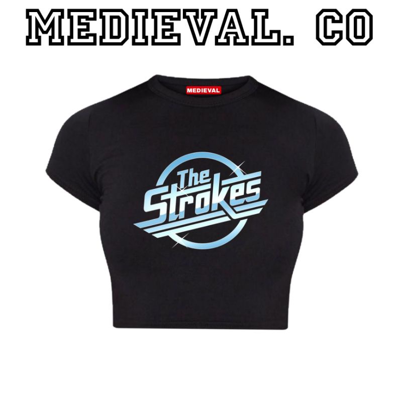 Crop TOP THE STROKES BAND METAL - ropa camiseta LOGO música ROCK mujer  CROOP TOOP OVERSIZE VINTAGE 20S | Shopee Colombia