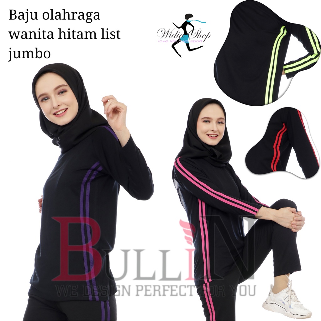 Jumbo ropa deportiva larga para mujer / Tops deportivos jumbo para mujer |  Shopee Colombia