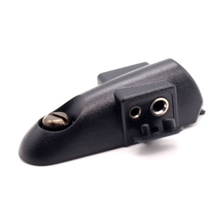 Image of thu nhỏ cellash adaptador de audio para motorola radio auriculares de 2 pines altavoz micrófono gp328 gp340 gp760 #4