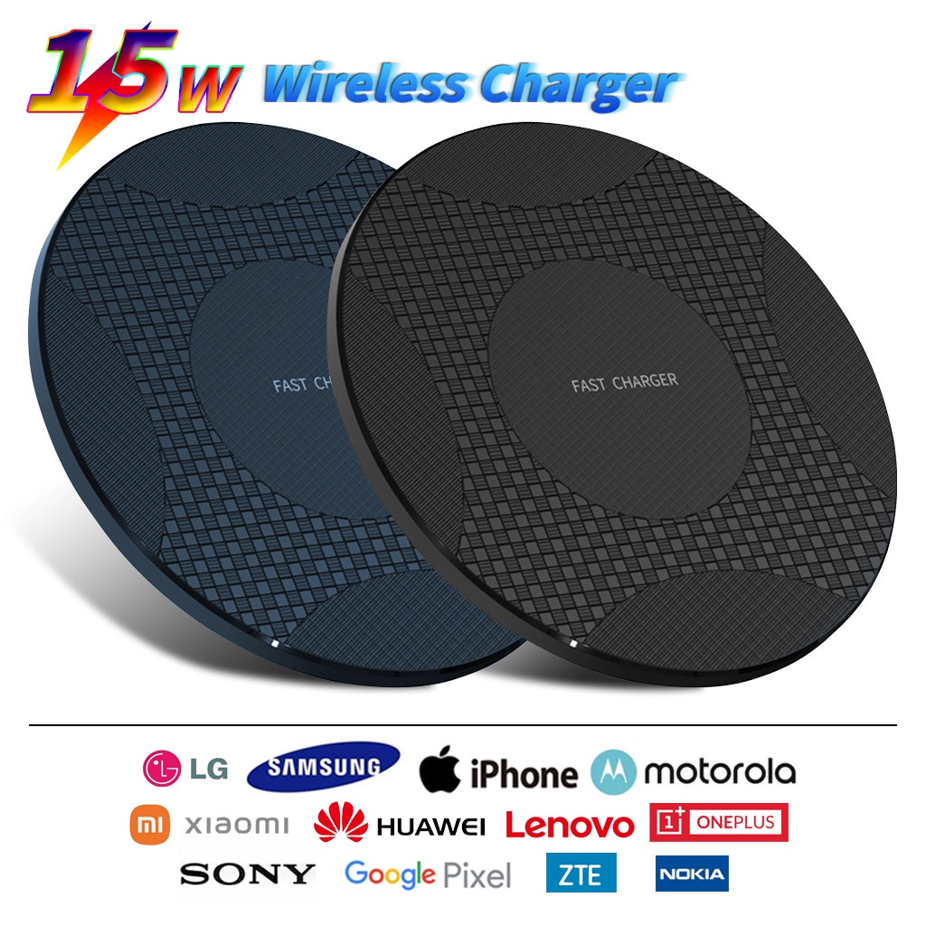 Cargador De Inducción Inalámbrico Turbo De Carga Para Samsung Galaxy S10 S9 S8 Note 9 iPhone USB Qi Almohadilla