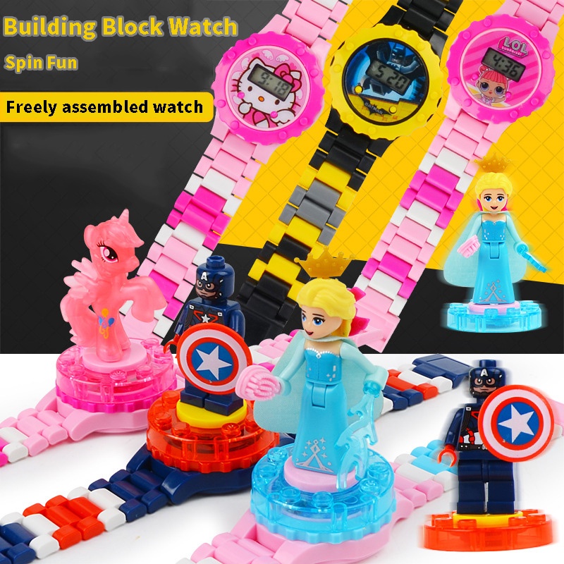 Vengadores Bloques De Construcción Reloj Batman Ninja Niños De Dibujos  Animados diy Juguetes Educativos | Shopee Colombia