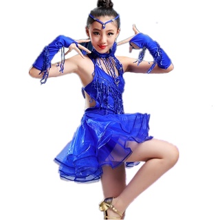 Lentejuelas Vestido De Baile Latino Tutú Disfraces Ropa Para Bailar Salsa  Tango Salón Bebé Niña Adulto Disfraz Femenino Vestidos \ | Shopee Colombia