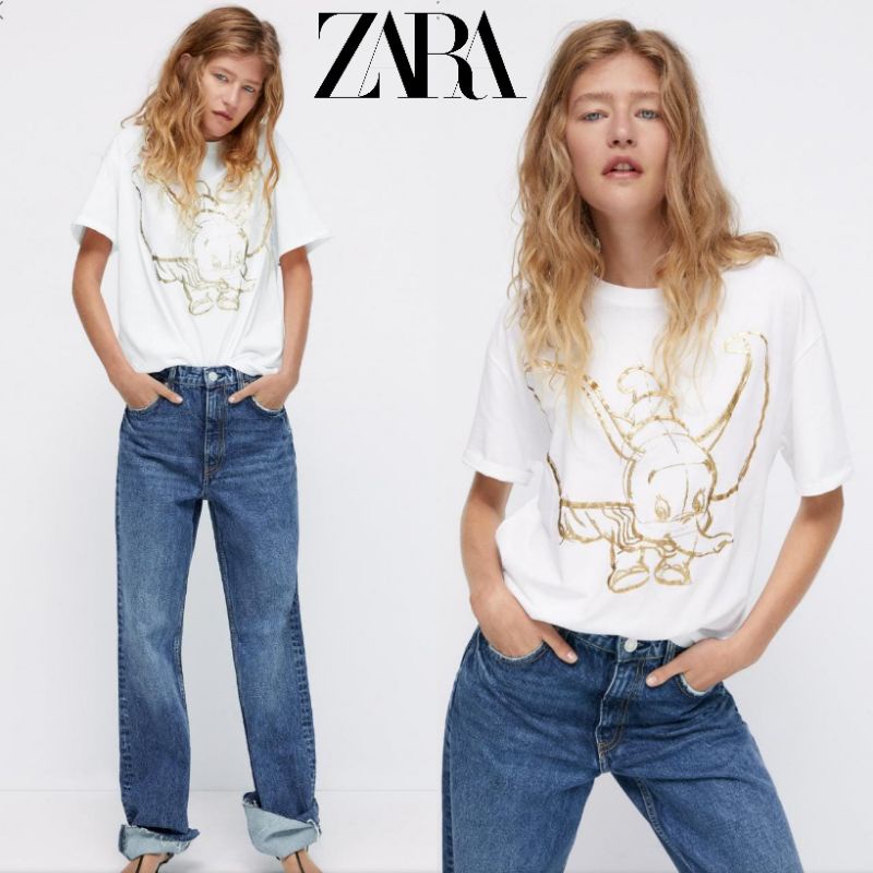 Zara Dumbo Gold Shopee Colombia