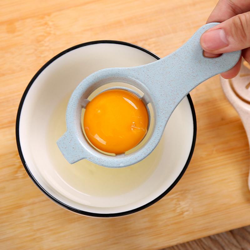 cocina herramienta de cocina para el hogar cocinero Separador de huevos sifting de yema blanca con gancho fijo de silicona comedor 