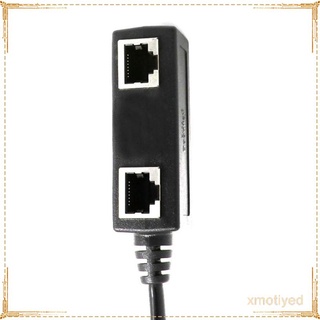 Image of thu nhỏ 1 a 2 puertos Ethernet Switch RJ45 Y Splitter Adaptador Cable para CAT 5/6 LAN #1