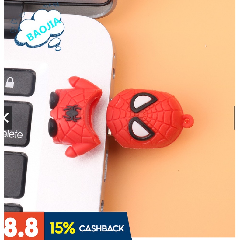 USB flash drive 128GB 64GB 32GB 16GB 8GB 4GB Spider-Man USB Flash Memory  Stick | Shopee Colombia