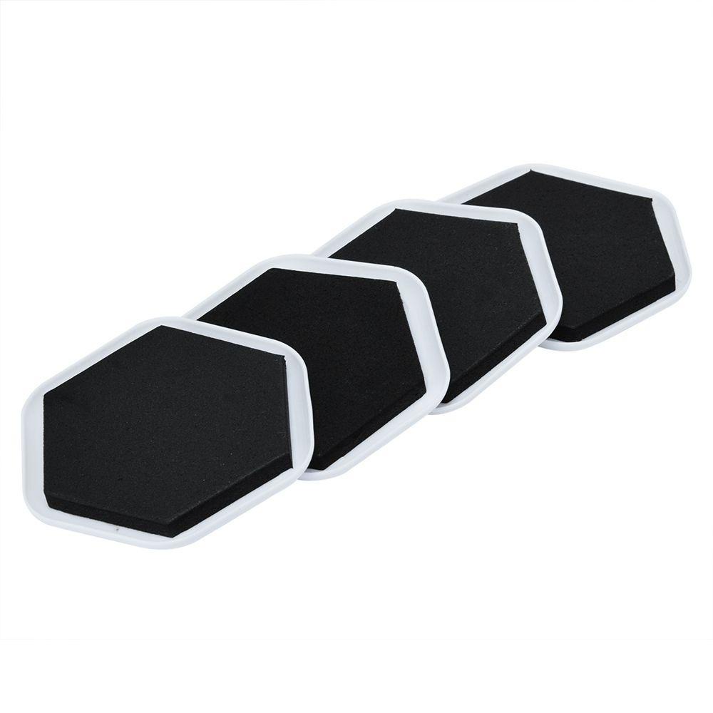 8x Moving Sliders Furniture Pad Protectors Floor Wood Carpet Mover,12.5cm 