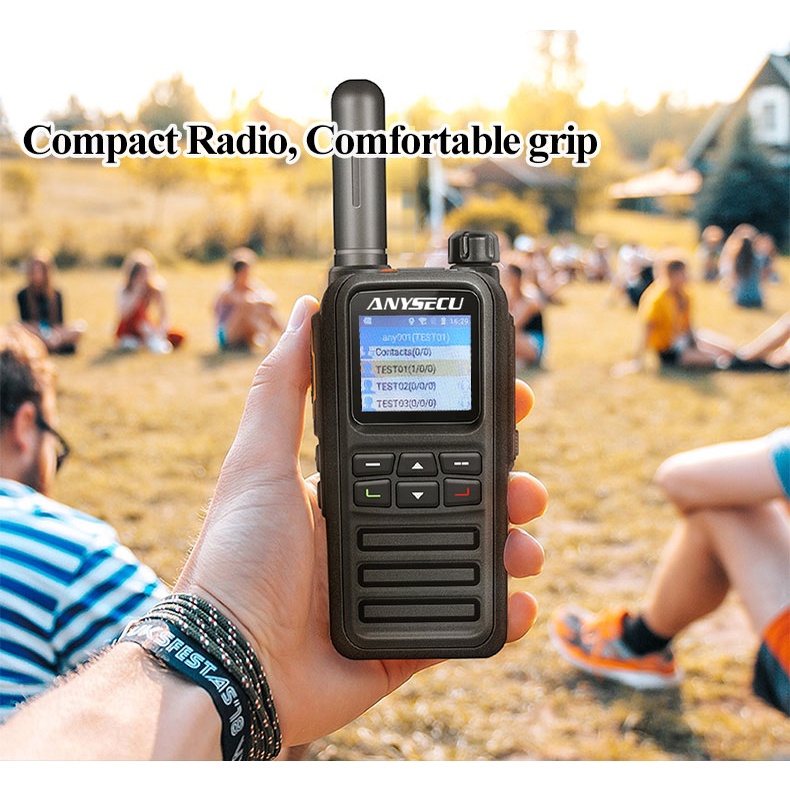 HD-720A Android POC Radio walkie talkie Anysecu 720A 4G De Dos Vías realptt O Zello