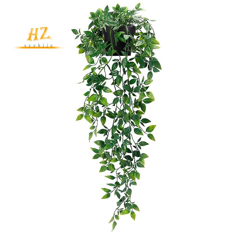 1 Paquete De Plantas Artificiales Para Colgar En Macetas Falsas Para  Interior Al Aire Libre Estante Decoración De Pared | Shopee Colombia