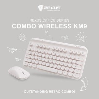 Image of Ratón teclado Rexus inalámbrico KM9 COMBO nuevo