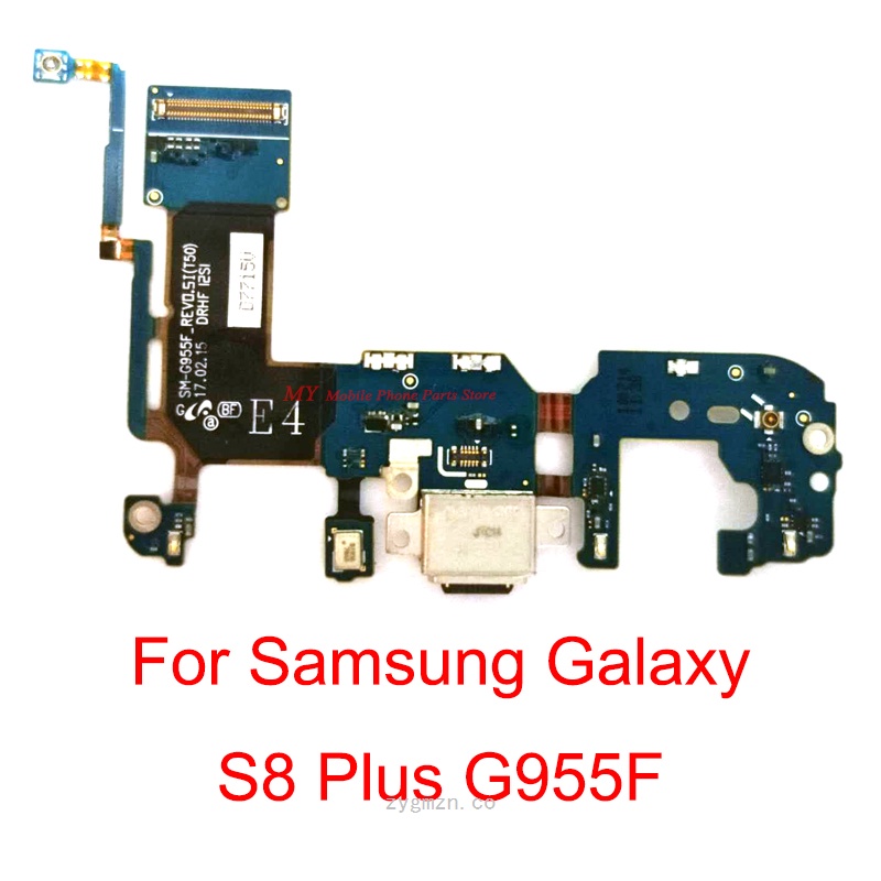 Original USB Cargador De Carga De La Junta Puerto Conector Flex Cable Para Samsung Galaxy S8 Plus G955F S8 + Reparación De Par De Repuesto #9