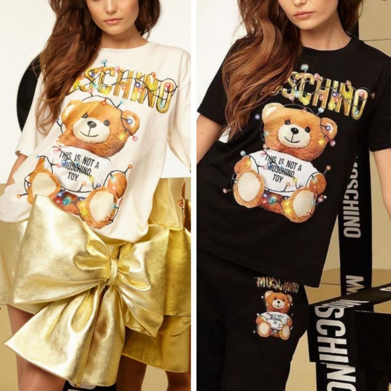 Moschino mujer/camiseta mochino/lámpara de mujer/camiseta bear/Top | Shopee
