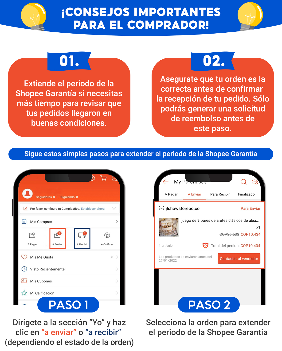 Shopee Garantía Shopee Colombia