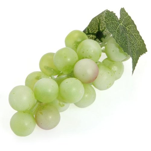 R verde SODIAL 5 pulgada de la fruta artificial de uva de Deco DIY 